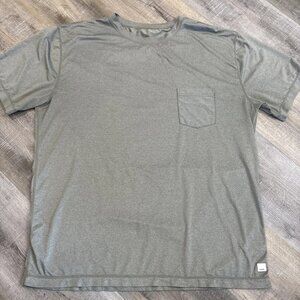Vuori Tradewind Tech Tee | Small | Army Heather